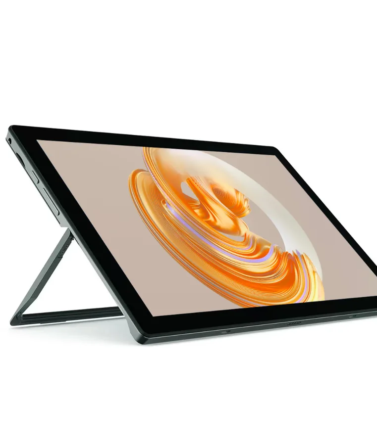 Zentium ZTT-100W angled tablet view